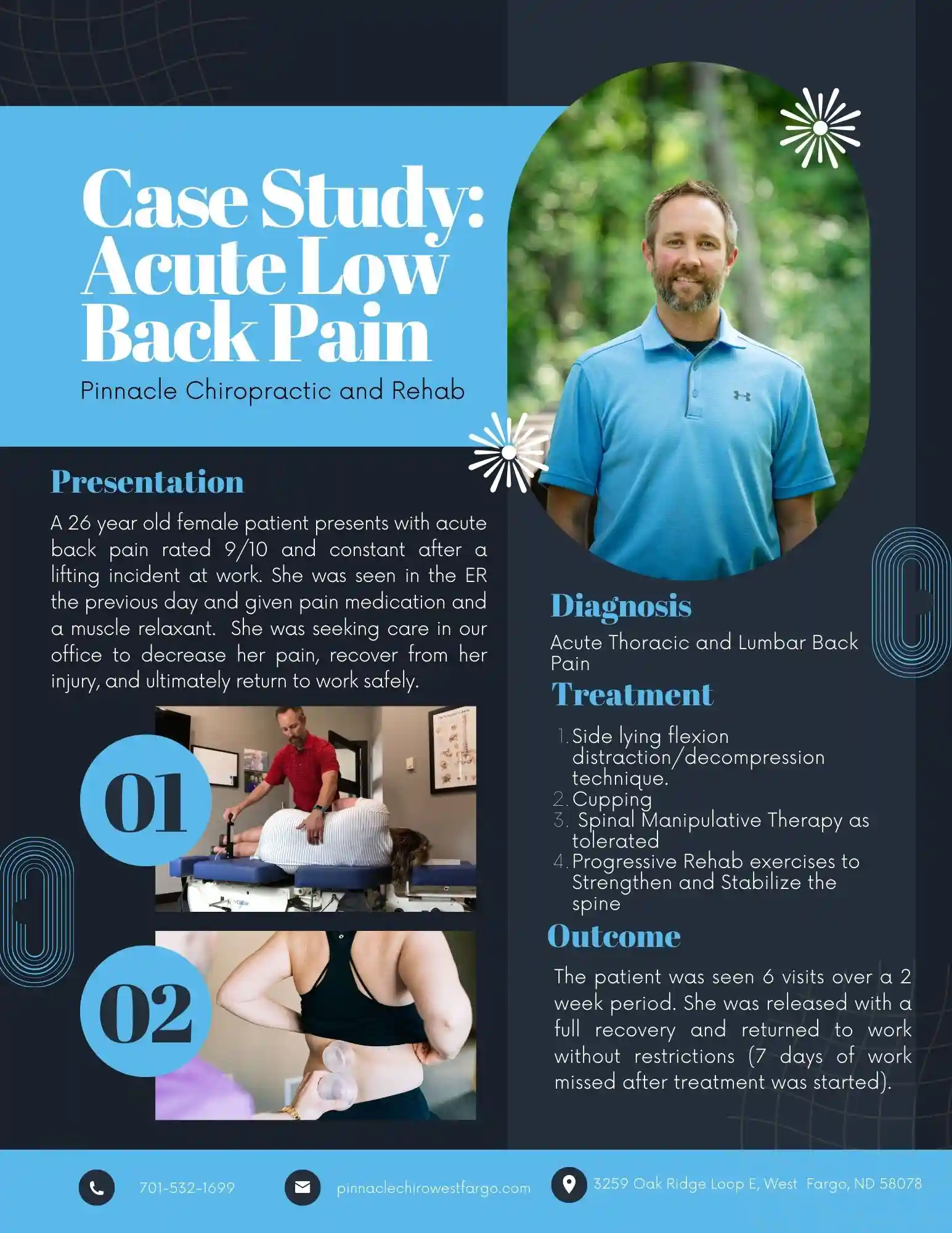 Chiropractor West Fargo ND Jeremy Heidt